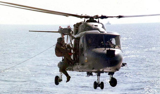 Westland Lynx katonai helikopter