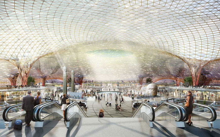 Új és hatalmas repülőtér Mexikóvárosban Új és hatalmas repülőtér Mexikóvárosban