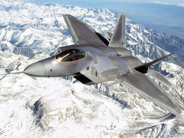 Ötödik generációs vadászrepülőgép - F–22 Raptor