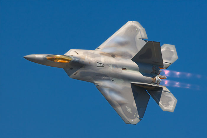 Ötödik generációs vadászrepülőgép - F–22 Raptor