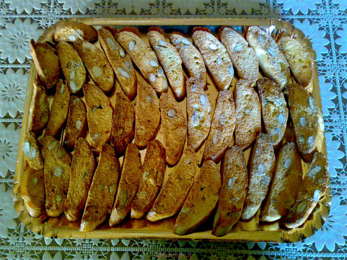Biscotti vagy Cantuccini recepet