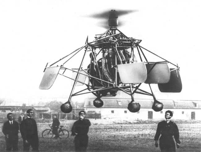 A helikopter története
