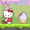 Hello Kitty - Városi kaland - Süteményeket kell összegyűjteni Hello Kitty-vel a játékban, amiért pontokat kapunk. A feladatot nehezíti, hogy mindenféle akadály és egy gonosz fekete lény...