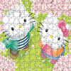 Hello Kitty és a szerelme - Egy olyan képet kell kirakni, ami Hello Kitty és szerelmét ábrázolja. Négy nehézségi szintből lehet választani.
