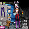 Monster High baba - Egy Monster High babát alakíthatunk át a kedvünk szerint. A haját, az öltözékét, ékszereket és egyéb kiegészítőket adhatunk rá.