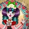 Skelita Calaveras átalakítása - Skelita Calavares a Monster High iskolába jár és szüksége van egy kis átalakításra, és ebben kéri a segítségünket.