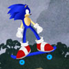 Sonic gördeszkázik